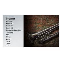 Instrument - Horn - The bugle Business Cards