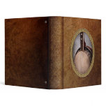 Instrument - String - A typical banjo Vinyl Binder
