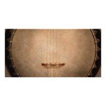 Instrument - String - I love banjo's Photo Cards