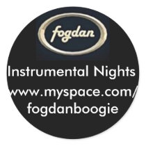 Instrumental Nights, stickers