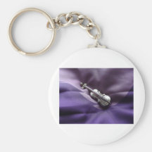 Instrumental purple key chains