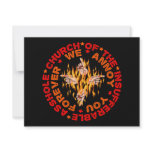 Insufferable Asshole Church Personalized Invite