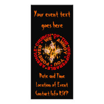 Insufferable Asshole Church Full Color Rack Card