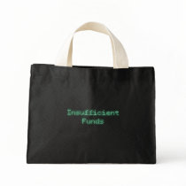 Insufficient Funds Canvas Bag