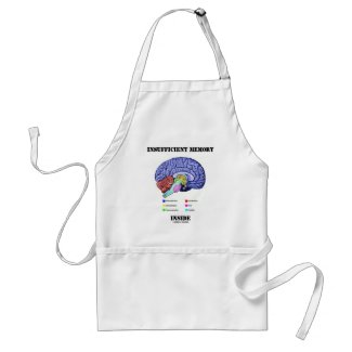 Insufficient Memory Inside (Anatomical Brain) apron