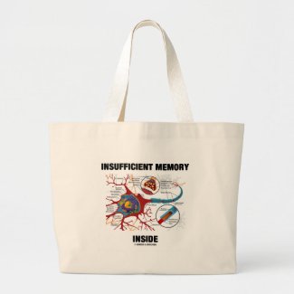 Insufficient Memory Inside (Neuron / Synapse) Canvas Bag