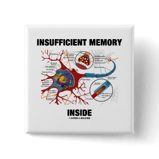 Insufficient Memory Inside (Neuron / Synapse) button