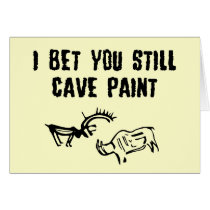 Insulting slogan cards