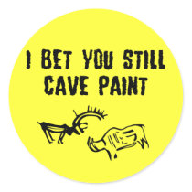 Insulting slogan stickers