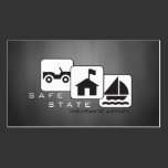 Insurance Agent, Agency Business Card business cards