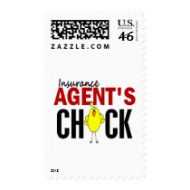 INSURANCE AGENT’S CHICK postage