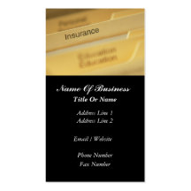 Insurance Business Card