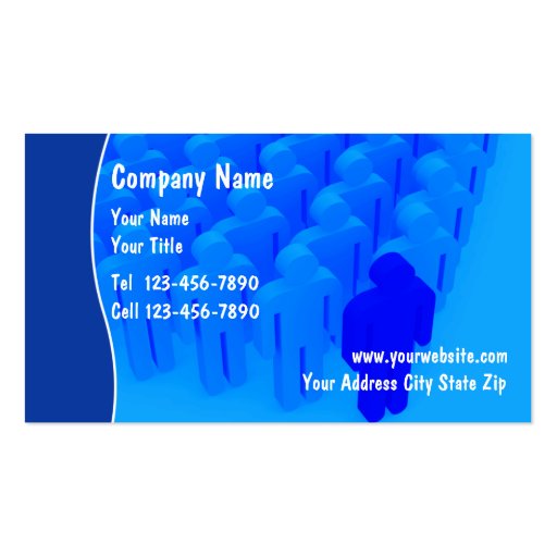 Insurance Business Cards (front side)