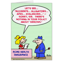 insurance policy arrows cards
