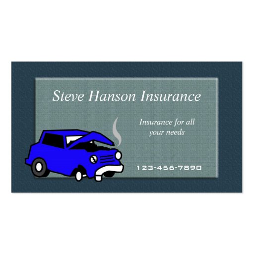 Insurance Salesman  business card