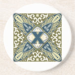 Intaglio Monogram Letter X Coaster