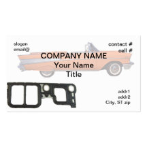 intake gasket with hotrod business card