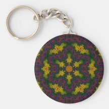 Integral Vortices Hexagram V 1  Keychain