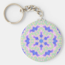 Integral Vortices Hexagram V 2  Keychain