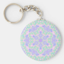 Integral Vortices Hexagram V 4  Keychain