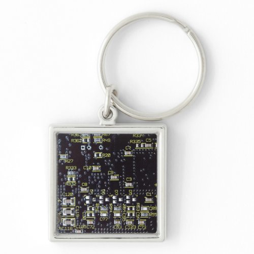 Integrated Circuit Premium Keyring keychain