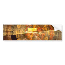 Integrity Abstract Art Bumper Sticker