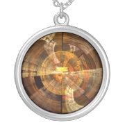 Integrity Abstract Silver Necklace necklace