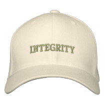INTEGRITY embroidered hats