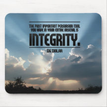 Integrity Inspirational Mouse Pad