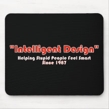 "Intellegent Design" Mouse Pad