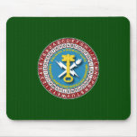 Intelligence and Security Command - code wheel Mouse Mats