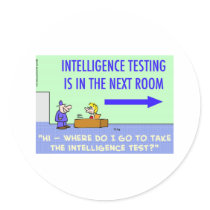 intelligence testing next room stickers by rexfmay intelligence testing next room stickers