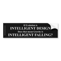 Intelligent Design Bumper Sticker