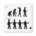 Intelligent Design Fridge Magnet