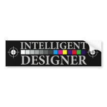 Intelligent Designer bumper stickers