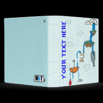 intense waterfall scene binders