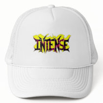 Intense yel/blck logo hat