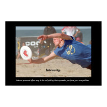 INTENSITY Motivational Poster Print