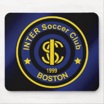 Inter Logo Mousepad by interscboston Inter Logo Mousepad
