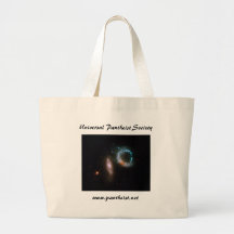 Interacting Galaxies Tote Bag