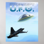 Intercept UFO Poster