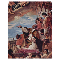 Intercession, Pope Gregory The Great (The Plague) Customized Letterhead
