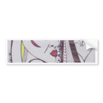 Interconnected bumper stickers