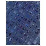 Interesting "Blue Jewel" Pattern flyers