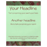 Interesting "Earth Tones" Abstract Flyer