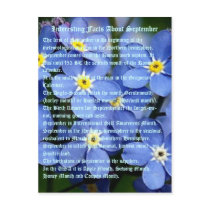 Interesting Facts About September Postcard