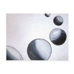 circle, sphere, black, white, abstract, painting,