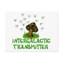 Intergalactic Transmitter Postcard