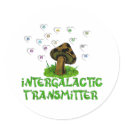 Intergalactic Transmitter stickers by orsobear Intergalactic Transmitter stickers