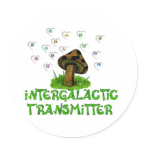 Intergalactic Transmitter stickers